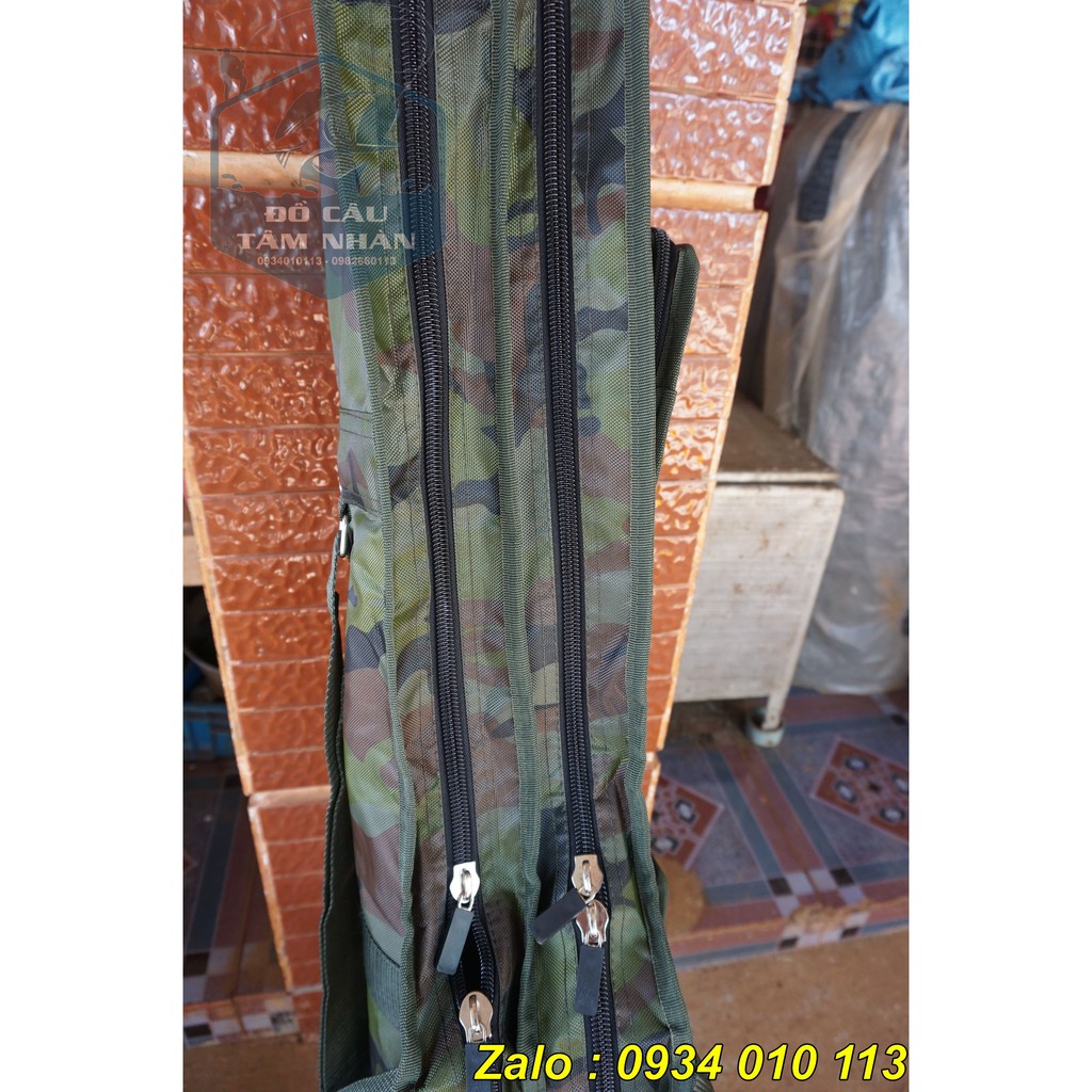 Bao đựng cần câu 2 ngăn màu camo Abu Garcia