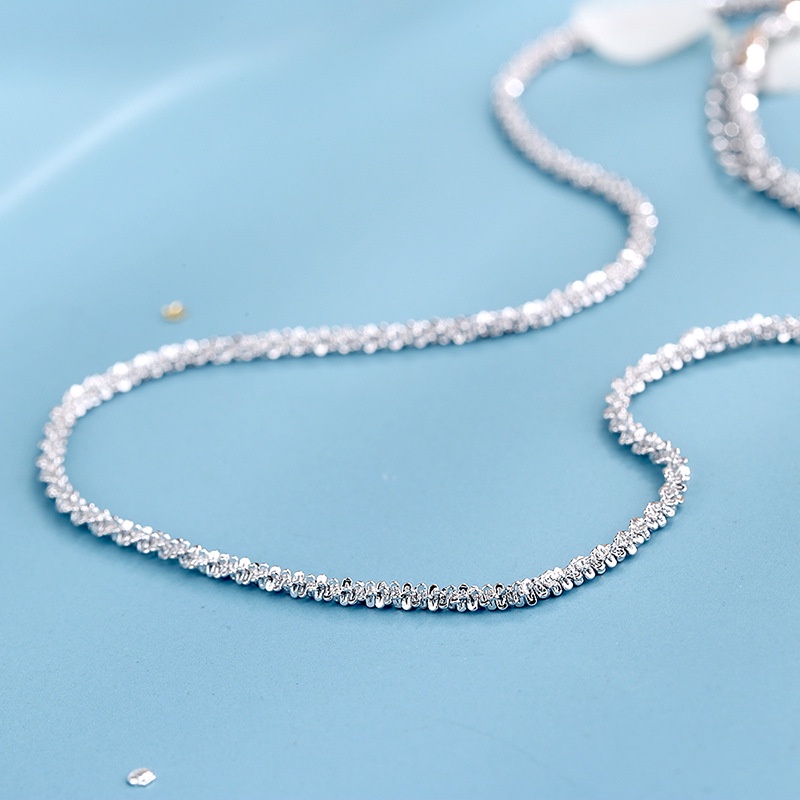 Vòng cổ Mặt Hình Bầu Trời Sao Lấp Lánh Đơn Giản Thời Trang Cho Nữ