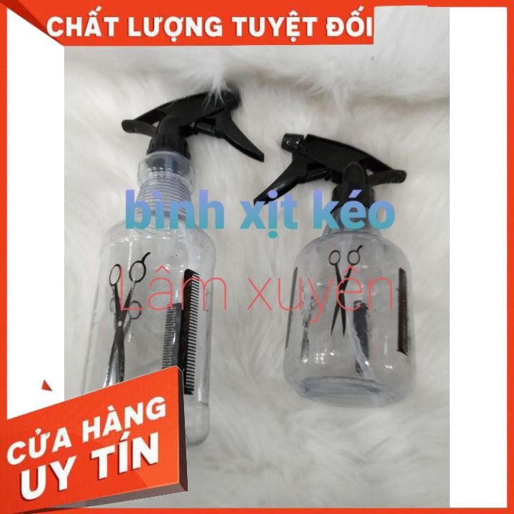 [Freeship] Bình xịt phun nước cây kéo để cắt tóc loại lớn nhỏ, vừa 300ml [giá rẻ hàng chuẩn công ti] nhỏ gọn , tiện dụng