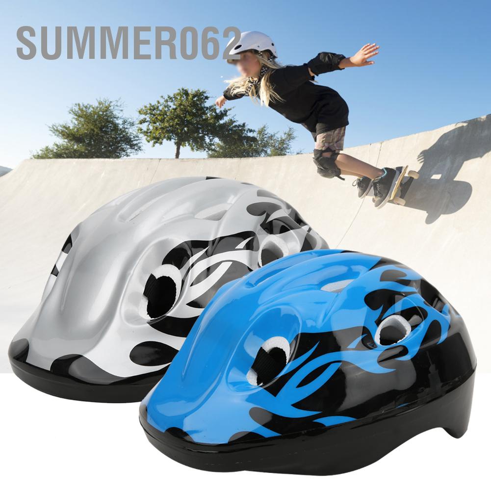 Summer062 Safety Cycling Helmet Foam Breathable with Adjustable Hook and Loop Fastener Bike Supplies