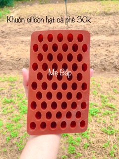 Khuôn silicon hạt cà phê