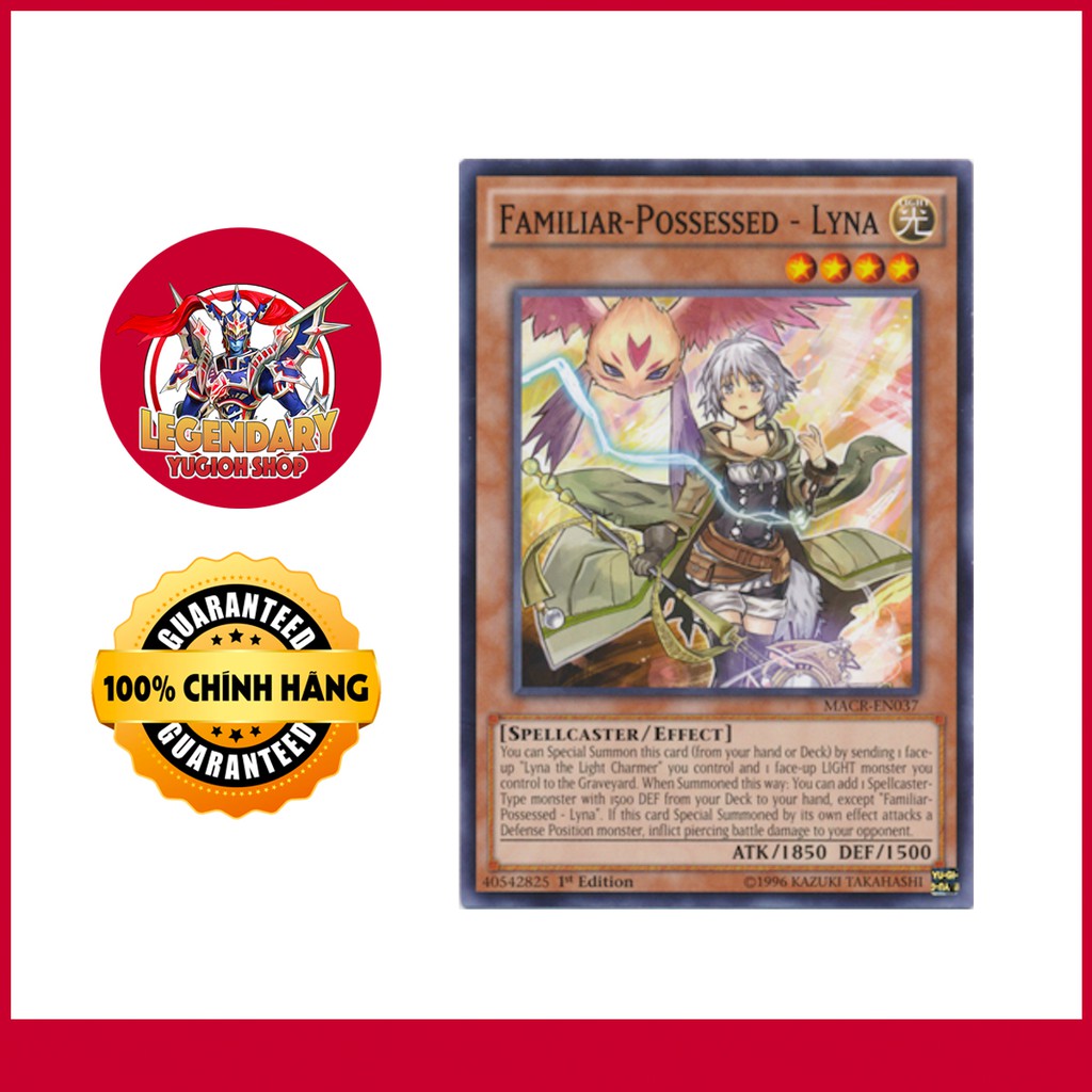 EN]Thẻ Bài Yugioh Chính Hãng] Familiar-Possessed Lyna