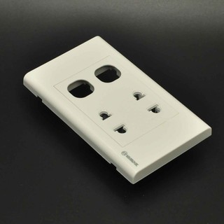 MẶT 2 Ổ CẮM + 2 LỖ SINO - S18