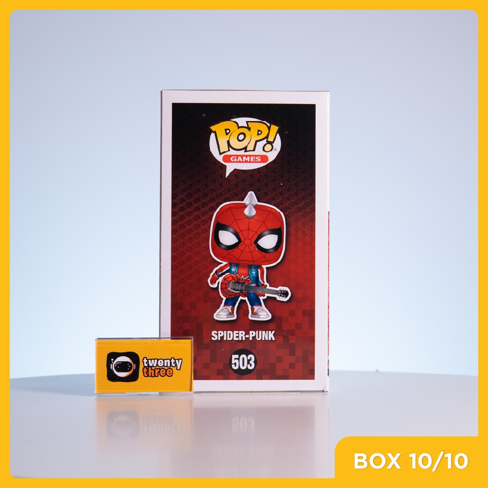 Mô hình đồ chơi Funko Pop • Spider Punk 503 • Spider-Man (PX Exclusive)