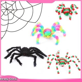 Nhện giả trang trí Halloween sống động như thật độc đáo