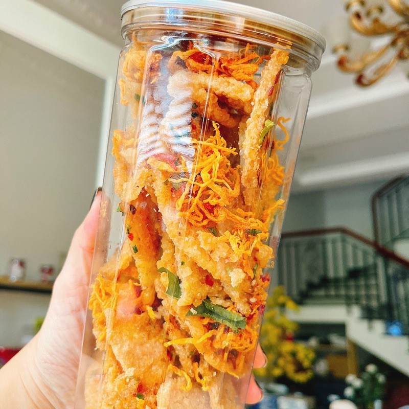 Cơm Cháy Chiên Giòn Mắm Lắc Khô Gà 300gr