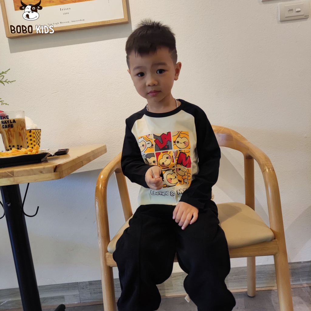 Áo Thun Bé Trai Và Bé Gái Họa Tiết Thú Đáng Yêu Cho Trẻ Em Từ 1,5-10 Tuổi Phong Cách Thời Trang Hàn Quốc