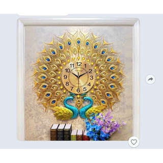 Đồng hồ trang trí đôi thiên nga AD45