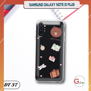Ốp lưng điện thoại Samsung Galaxy NOTE 10 PLUS dẻo trong in hình