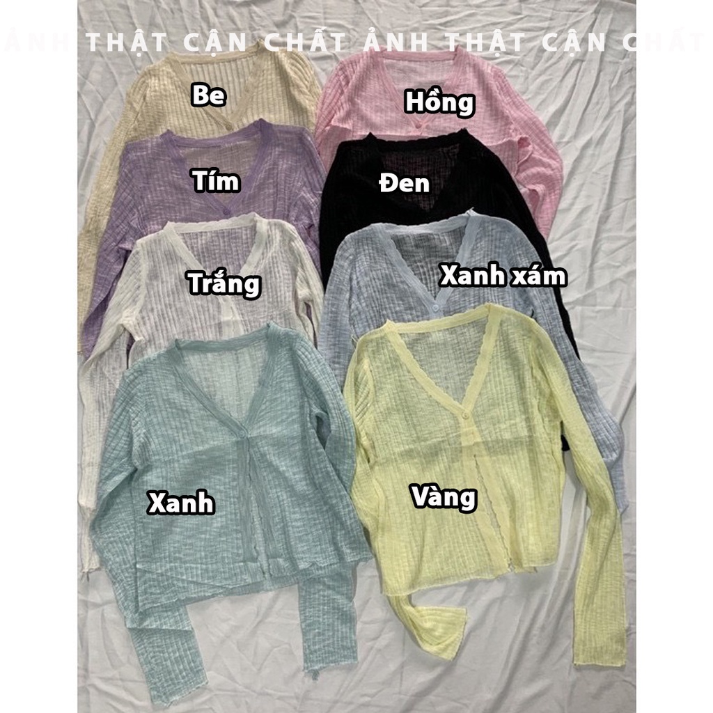 🚛[FREESHIP] Áo khoác cardigan len mỏng hàng cúc giữa Ulzzang (hàng QC) - ẢNH THẬT | WebRaoVat - webraovat.net.vn