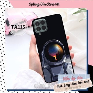 Ốp lưng Samsung M33 - Samsung M53 - Ốp Samsung lưng nhựa hình phi hành gia vũ trụ viền silicon bảo vệ camera chống bẩn.