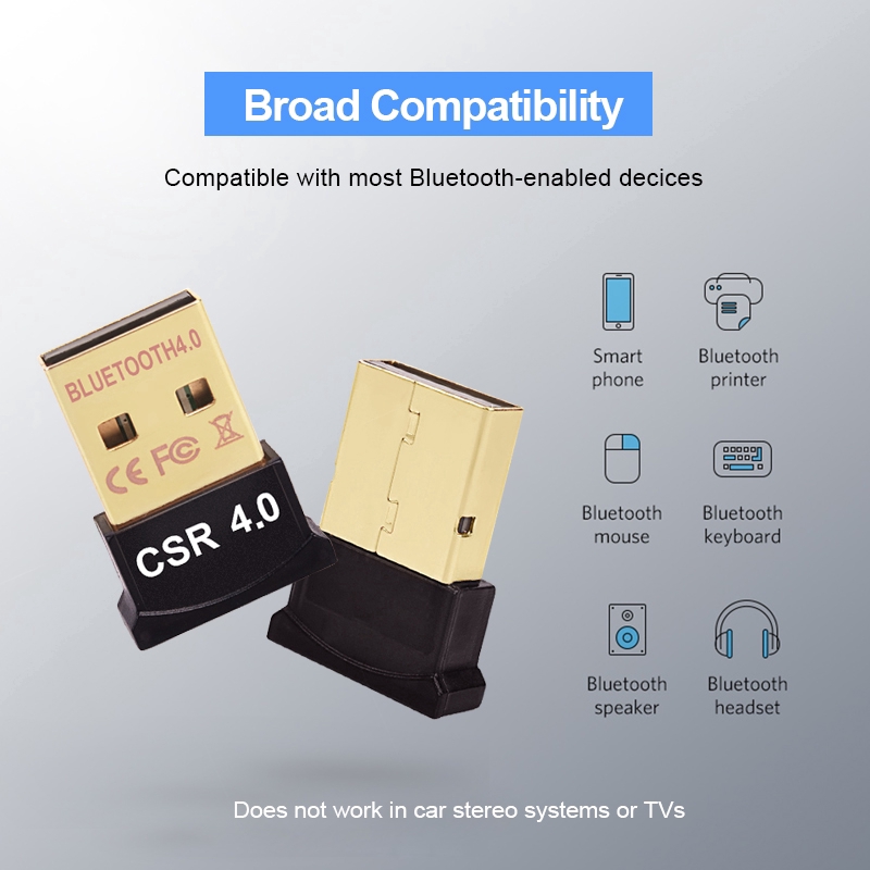 Usb Bluetooth 4.0 Csr 4.0 Cho Máy Tính