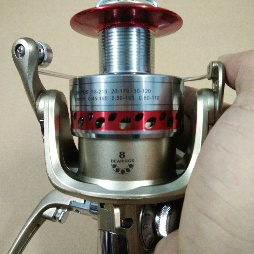 Máy Câu Cá Yolo DFP 6000 - Tặng Kèm 100m Cước Chính Hãng