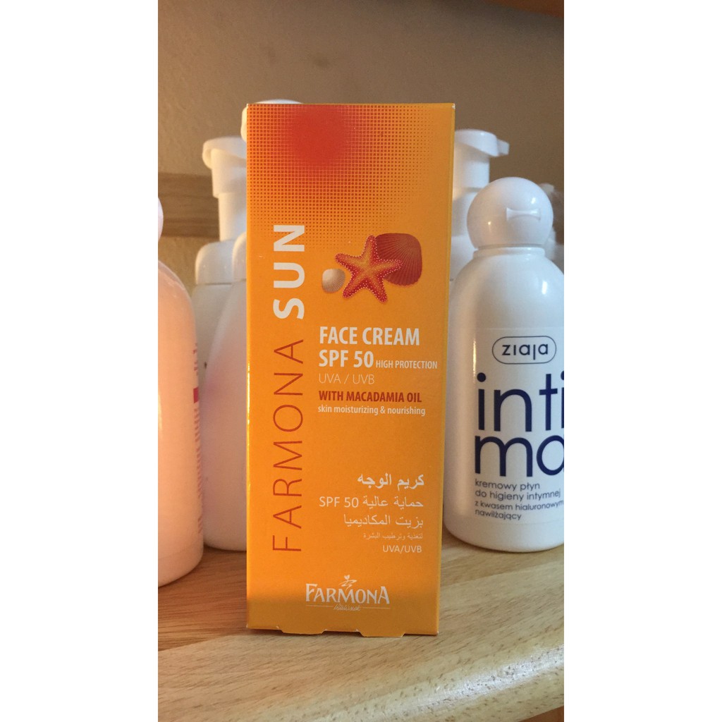 Farmona Sun Kem Chống Nắng Cho Da Nhạy Cảm, Nâng Tông Da, Không Gây Kích Ứng Da 50ml | BigBuy360 - bigbuy360.vn