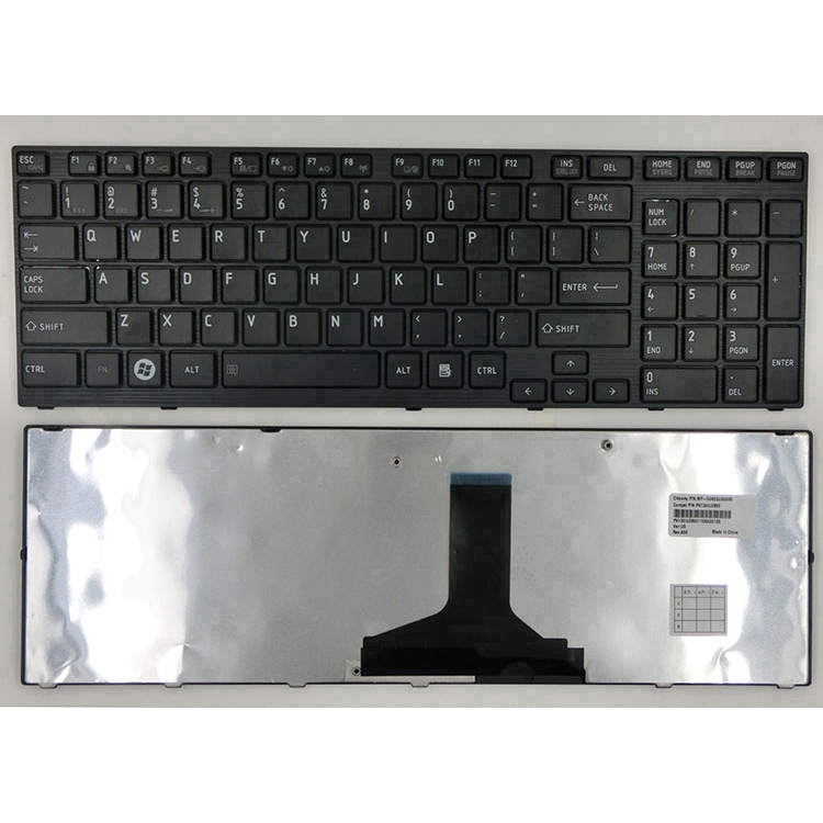 2021 Dành Cho Toshiba P750 P750D P755 P755D P770 P770D P775 P775D Dòng Mỹ Bố Trí Bàn Phím