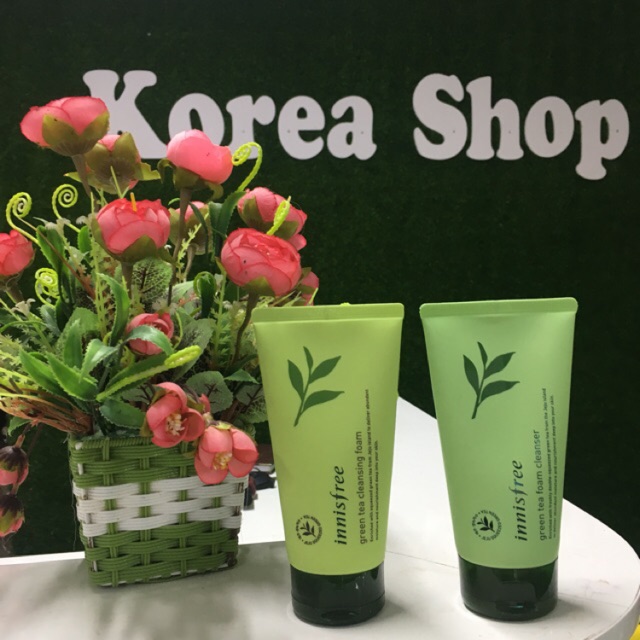 [Kèm bill] Sữa rửa mặt trà xanh Innisfree Green Tea Cleansing Foam bản 2019 | BigBuy360 - bigbuy360.vn