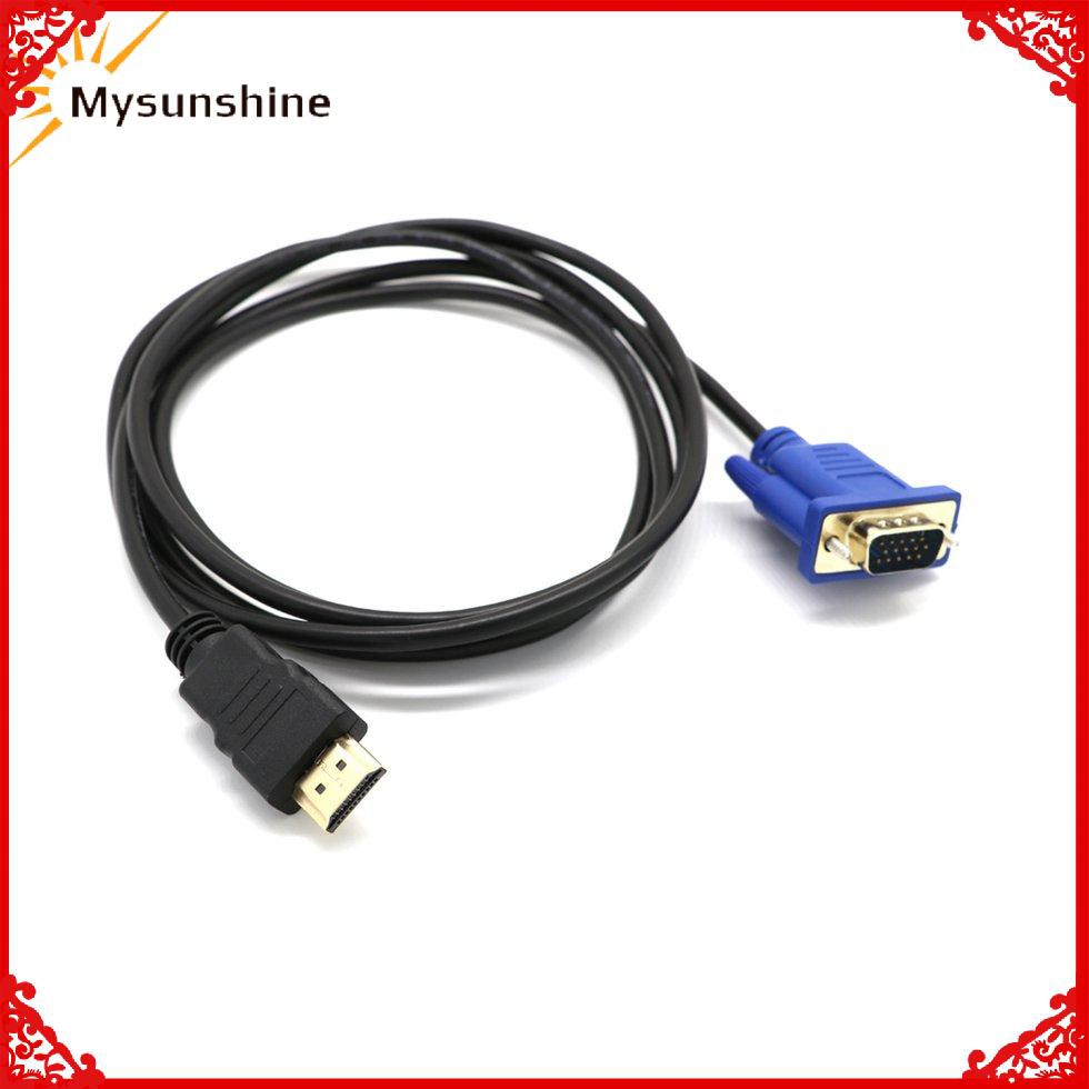 Cáp Chuyển Đổi Hdmi Sang Vga D-sub Cho Hdtv Pc