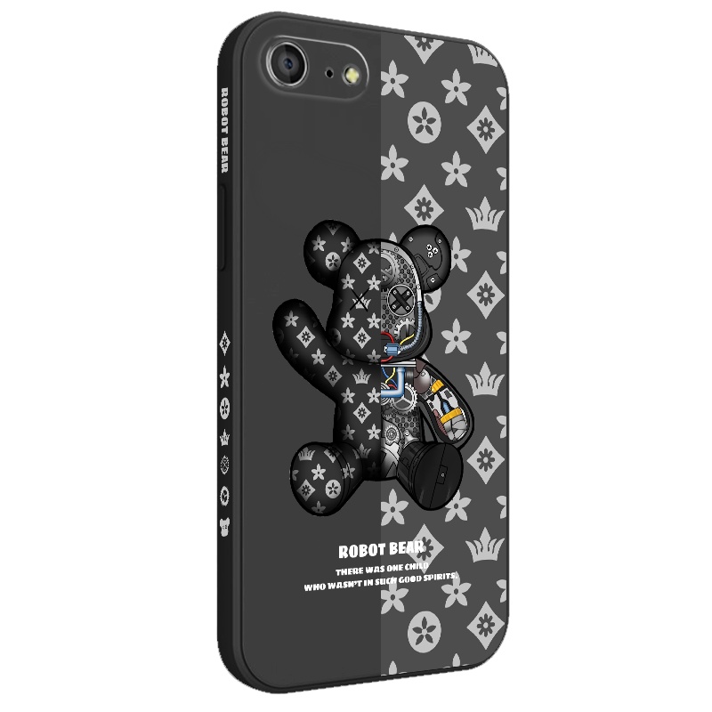Ốp Điện Thoại Silicon Dẻo Họa Tiết Chú Gấu Dễ Thương Cho IPhone 8 7 Plus SE 2020 6 6S Plus