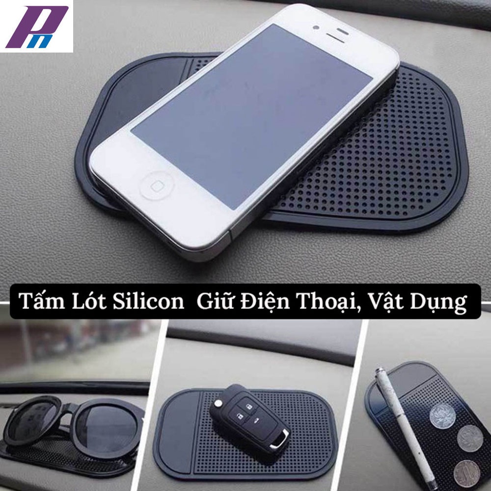 Miếng Dán Silicon Chống Trượt Trên Taplo Ô Tô Để Điện Thoại Tượng Đồ Trang Trí 189