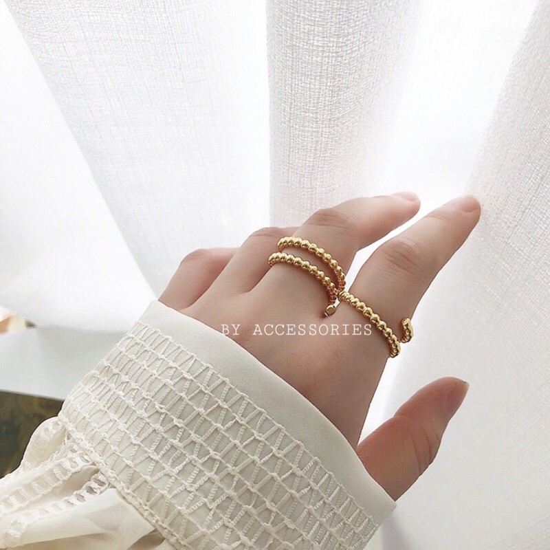 Nhẫn titan vòng bi xoắn không gỉ