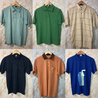 , áo polo 2hand size m, nhà kho nhỏ 2hand store