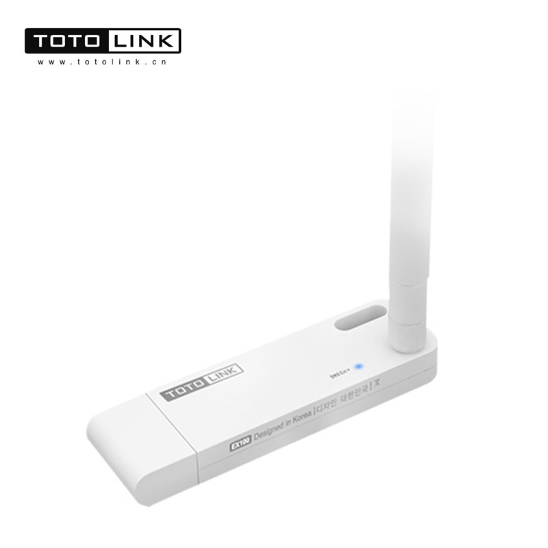 Bộ 2 bộ mở rộng sóng Wi-Fi TotoLink EX100 150Mbps