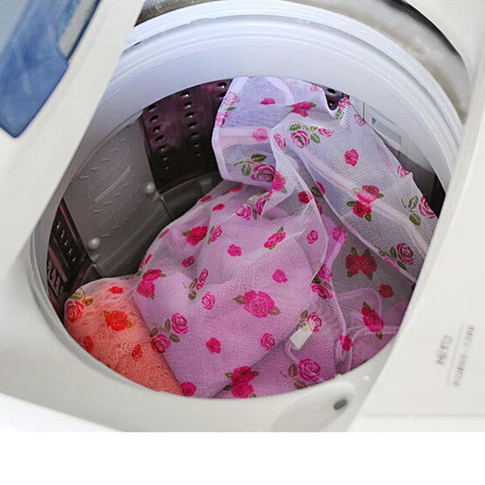 Bộ gồm 5 túi giặt lưới chống nhăn cho đủ cỡ quần áo mã 70004
