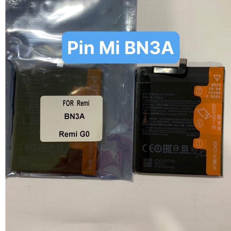 Pin xiaomi Redmi Go / BN3A / 3000mAh - zin hãng có bảo hành
