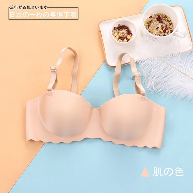 Áo Lót Đúc Su Trơn Đệm Dày Bàn Tay Nâng Ngực Xuất Nhật AL14