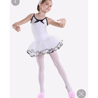 Váy múa Bale cho bé gái Gingerworld từ 1-8 tuổi, vải cotton thoáng mát size 9kg đến 40kg PD357