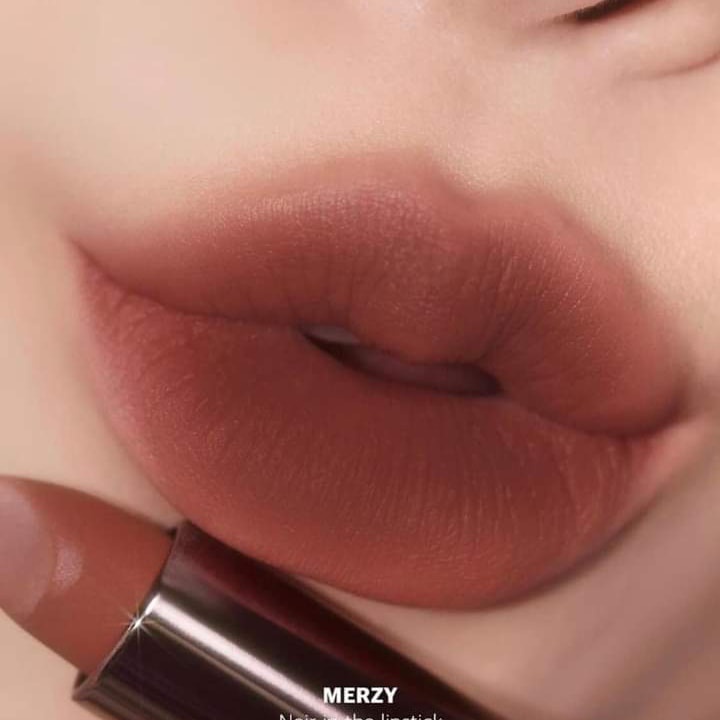 [Ver Noir] Son thỏi siêu lì, mịn mượt Hàn Quốc Merzy The First Lipstick