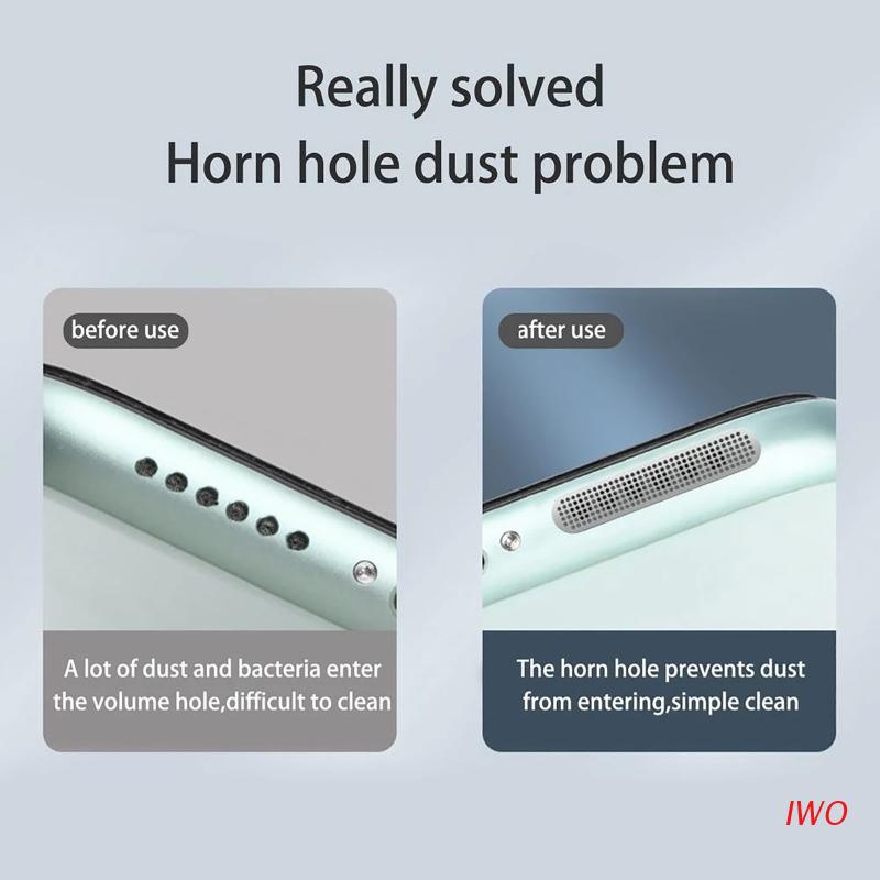 Miếng Dán Bảo Vệ Loa Chống Bụi Bằng Kim Loại Bền Cho iPhone12/13 iPad