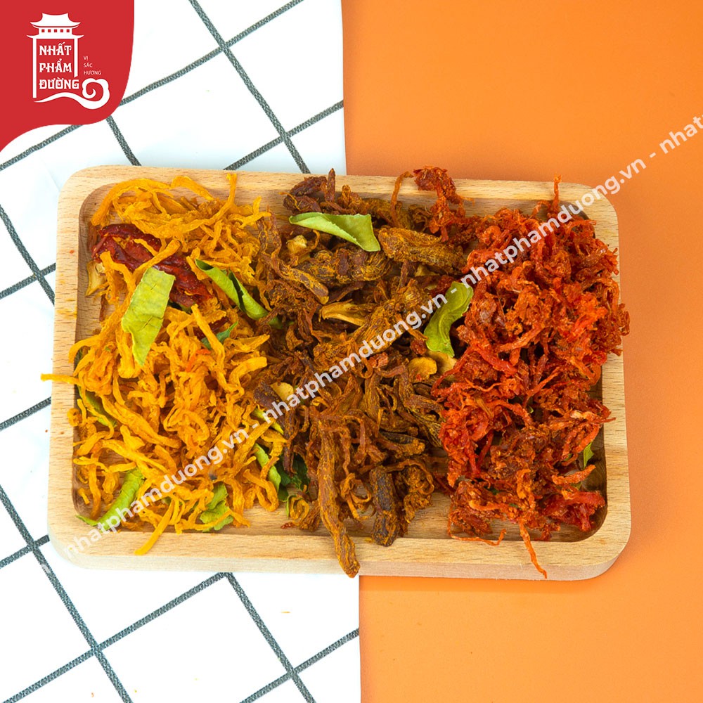 [Mã GROXUAN1 giảm 8% đơn 150K] Khô gà lá chanh Nhất Phẩm Đường 300g đồ ăn vặt khô gà xé sợi | BigBuy360 - bigbuy360.vn