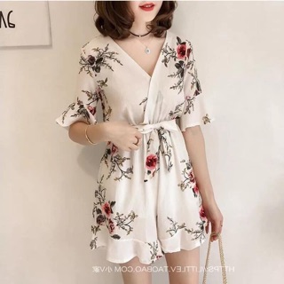 [Hàng oder 10-15 ngày về] JUMSUIT hoa