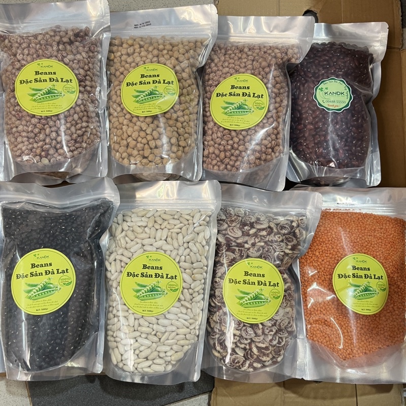 Đậu đỏ tây  Đà Lạt bao đẹp từng hạt 1kg