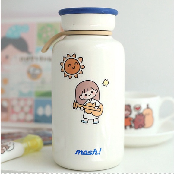 Bộ Sticker Đủ loại, Sticker hình dán dễ thương, Giấy dán trang trí Bình Giữ Nhiệt, Điện thoại Hàn Quốc RICKSTORE