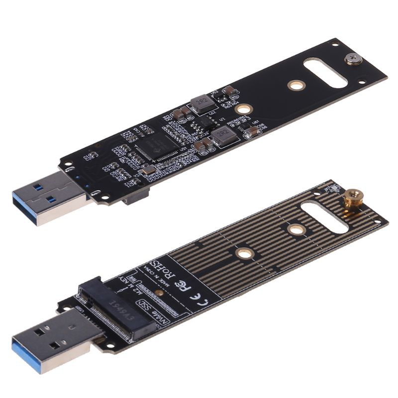 Card chuyển đổi NVME sang USB M2 SSD sang Type-A USB 3.1 Gen 2 sang M2 SSD Windows XP/7/8/10 cho MAC OS