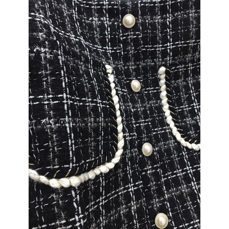 Chân váy dạ Tweed 2 túi | BigBuy360 - bigbuy360.vn