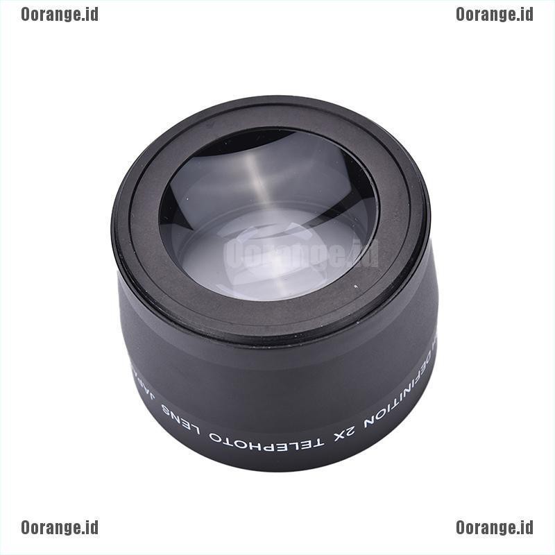 Ống Kính Tele 58mm 2.0X Cho Máy Ảnh Canon Nikon Sony Pentax ML