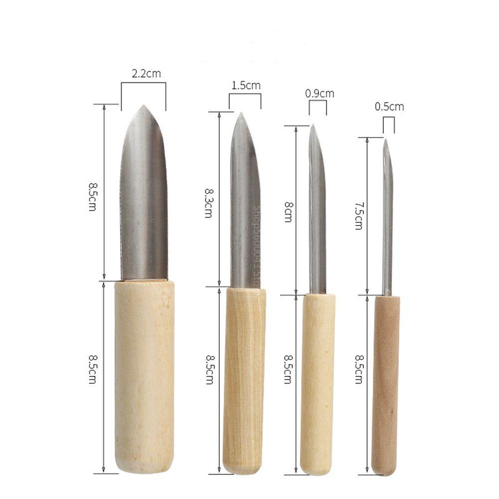 KRNY Set 4 Dụng Cụ Điêu Khắc Đất Sét