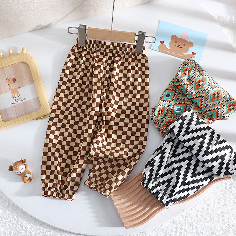 Quần Cotton Mỏng Chống Muỗi Dáng Rộng Phong Cách Thời Trang Mới 2022 Dành Cho Bé Gái