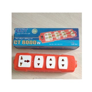 Ổ cắm 4 siêu chịu tải ekit ct 8000w