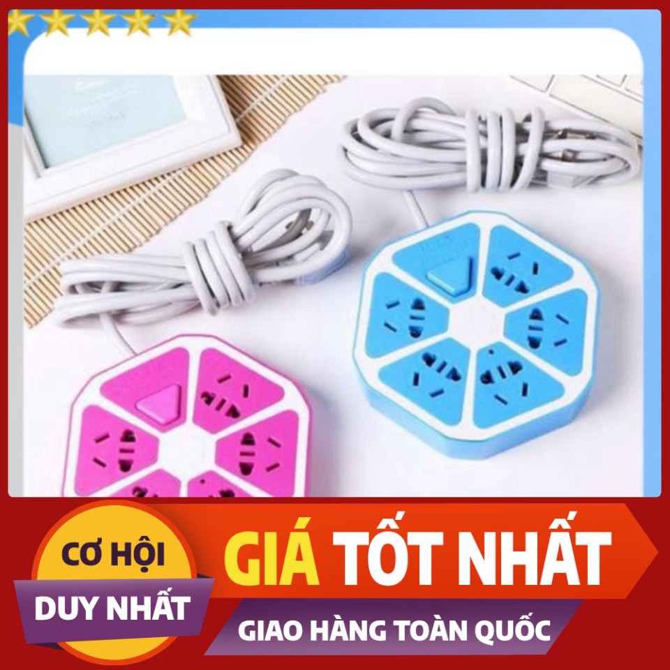 [ sale lớn ] Ổ Cắm Điện Đa Năng Hình Trái Cam, Có Cổng Sạc USB Đa Năng Tiện Dụng