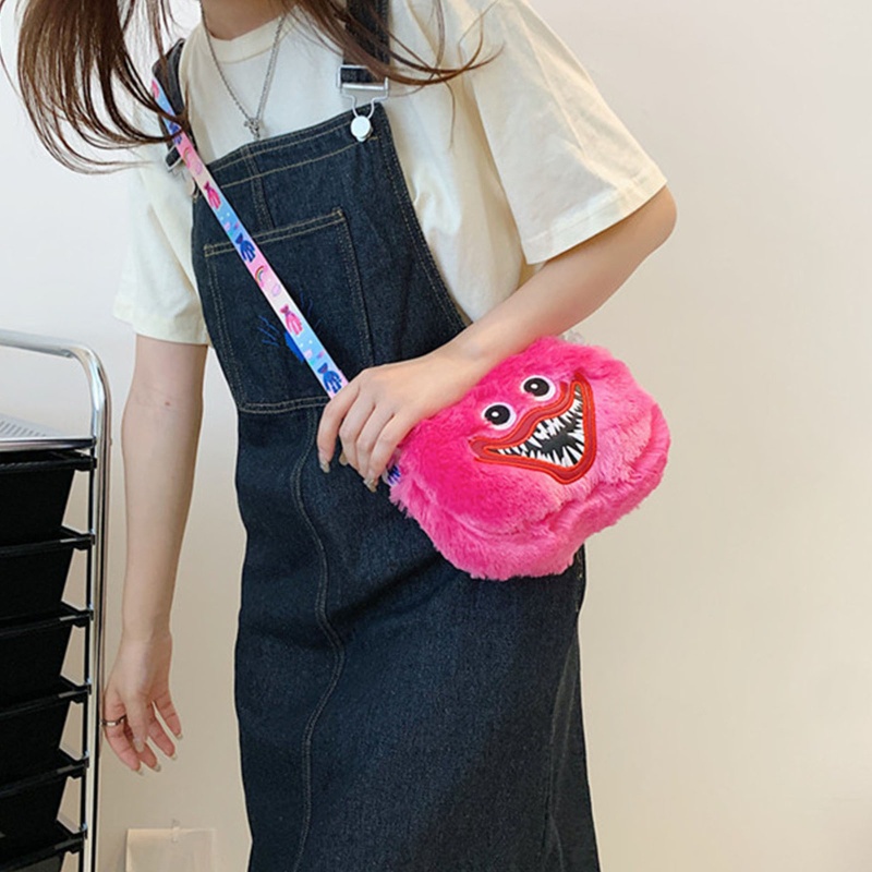 Túi Đeo Chéo Vai Bằng Vải Bông Họa Tiết Hoạt Hình Dành Cho Nữ Mua Sắm