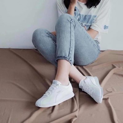 Giày Sneaker Thể Thao Nam Nữ Puma Turin II Trắng