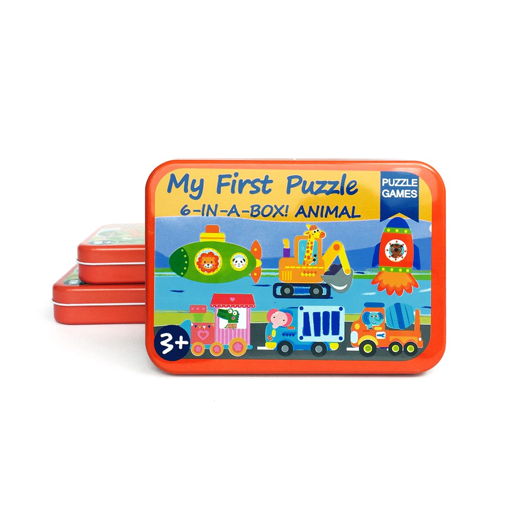 Đồ Chơi Trí Tuệ Tranh Xếp Hình Cho Bé My First Puzzle - Giúp Bé Thông Minh