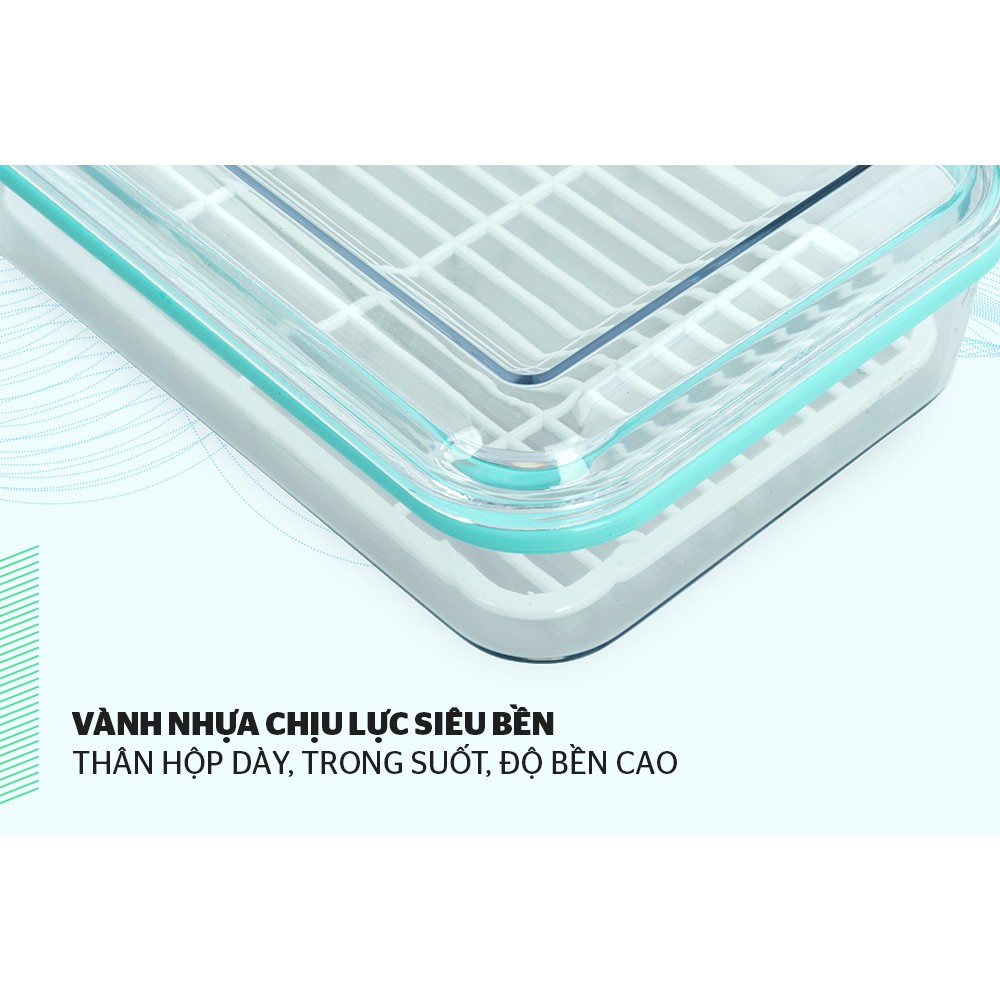 Hộp bảo quản thực phẩm ngăn đông BIOZONE KB-FR600-2700S - AN TOÀN CHO SỨC KHỎE