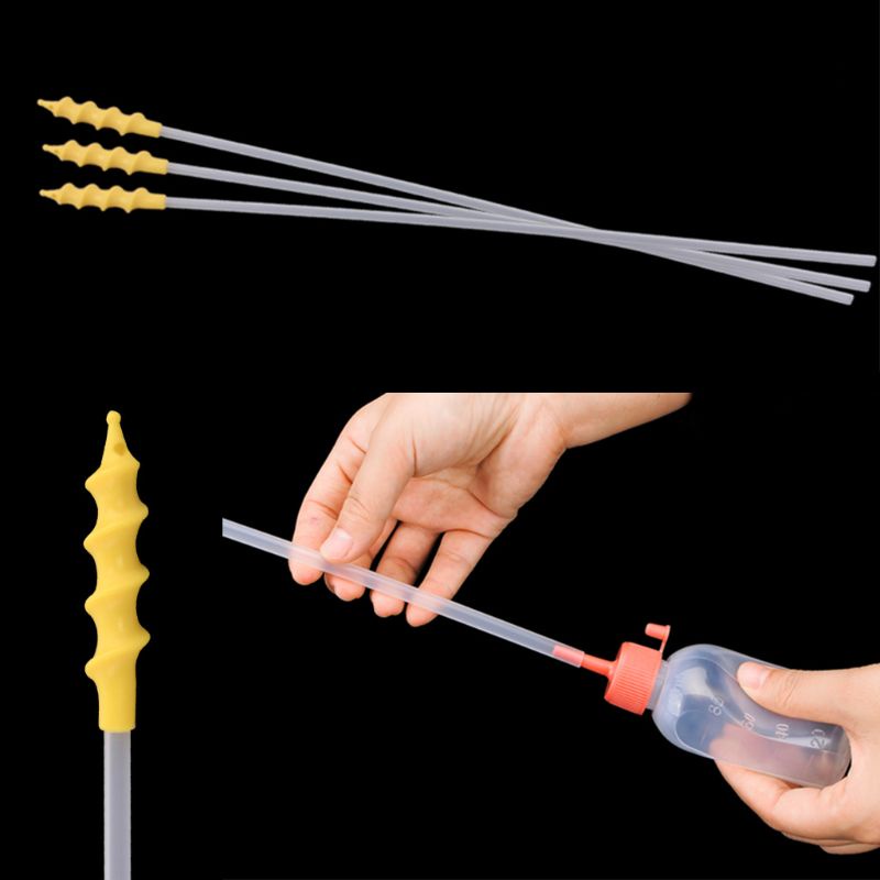 Bộ 10 ống thông dạng que dùng để thụ tinh nhân tạo nhân giống cho lợn/ cừu sử dụng một lần tiện dụng