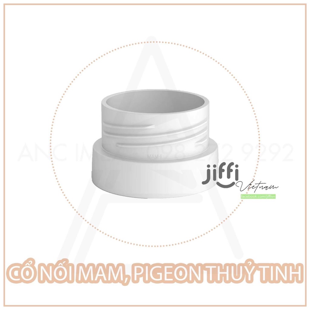 Phụ kiện máy hâm sữa JIFFI ⚡ CAM KẾT CHÍNH HÃNG ⚡ Cổ nối bình MÁY HÂM SỮA JIFFI 3.0 & JIFFI 4.0 & WAMER-X