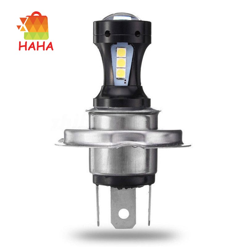 Đèn Pha Xe Mô Tô H4 3030 Led Hi-Lo 6500k 12-24v